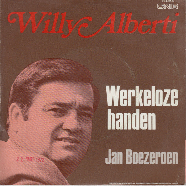 Willy Alberti : Werkeloze Handen (7", Single)