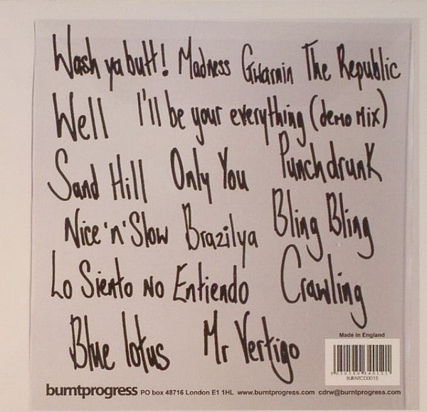 Various : Burntprogress 1.1 (CD, Comp)