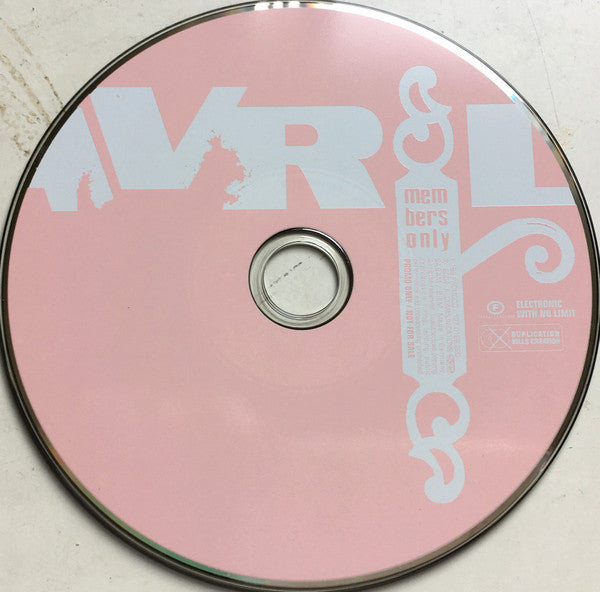Avril : Members Only (CD, Album, Promo, Car)