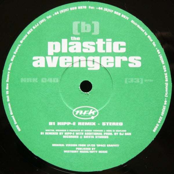 The Plastic Avengers : Remixed Grafitti Part 2 (12")