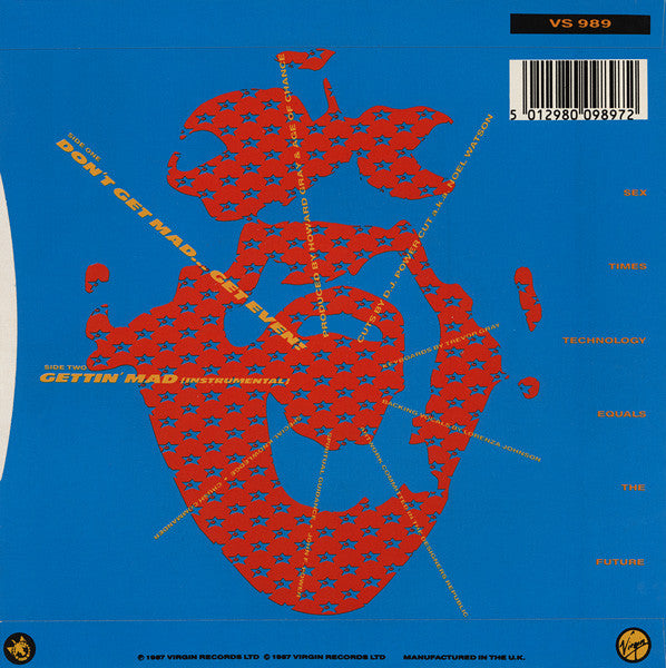 Age Of Chance : Don't Get Mad...Get Even! (7")