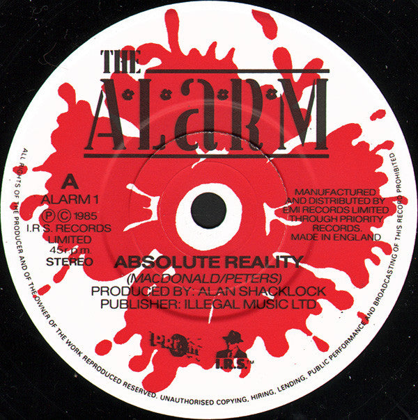 The Alarm : Absolute Reality (2x7", Single, Ltd)