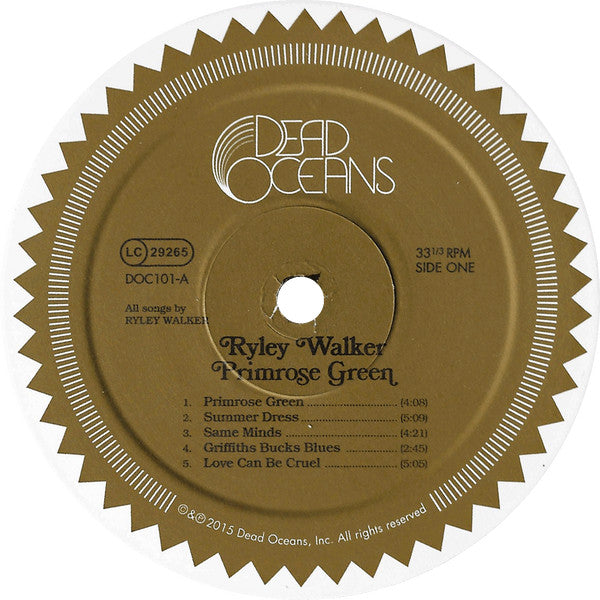 Ryley Walker : Primrose Green (LP, Album, RTI)