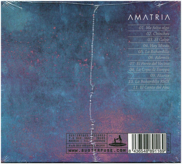 Amatria : Amatria (CD, Album)