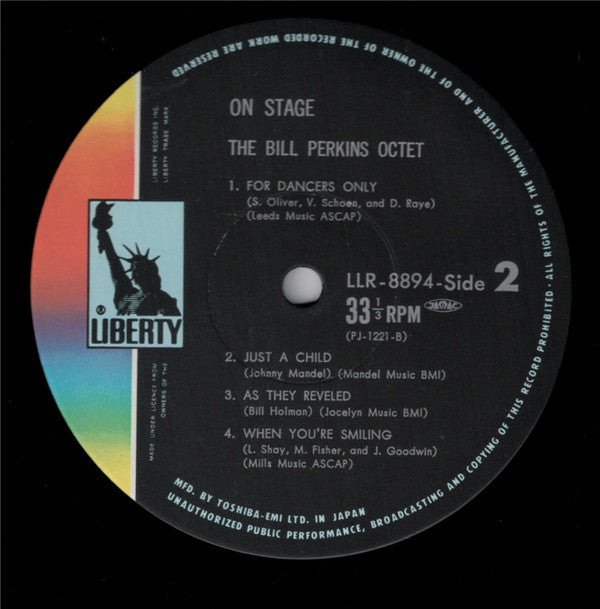 Bill Perkins Octet : On Stage (LP, Album, Mono, RE)