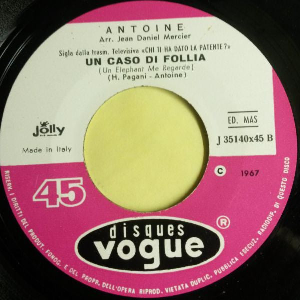 Antoine (2) : Cannella   (7")