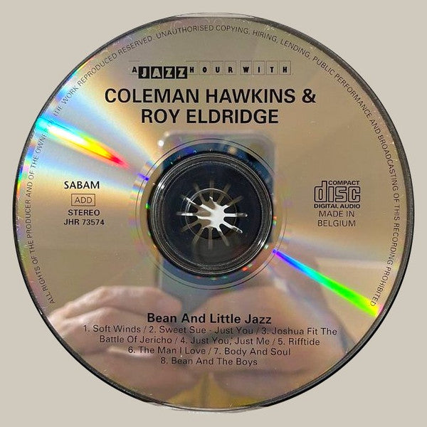Coleman Hawkins & Roy Eldridge : Bean And Little Jazz (CD, Album, Comp)