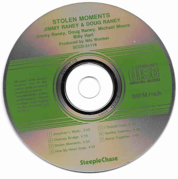 Jimmy Raney & Doug Raney : Stolen Moments (CD, Album)