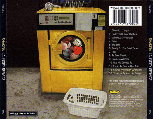 Shakira : Laundry Service (CD, Album, Copy Prot.)