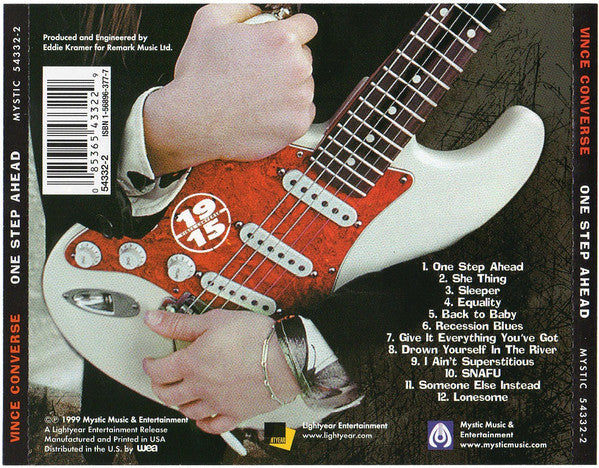 Vince Converse : One Step Ahead (HDCD, Album)
