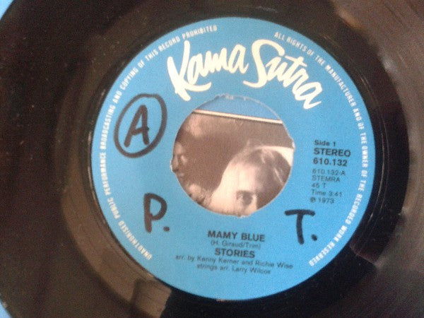 Stories : Mamy Blue / Travelling Underground (7", Single)