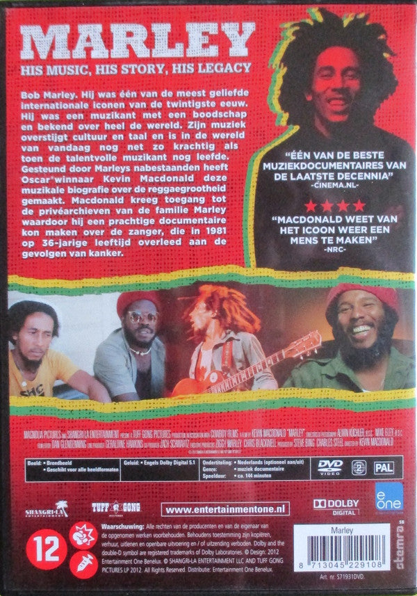 Bob Marley : Marley: His Music, His Story, His Legacy (DVD-V, Reg)