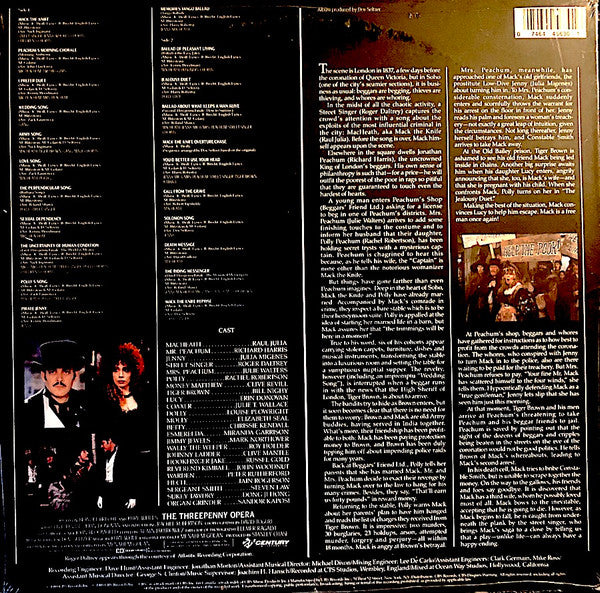 Kurt Weill, Bertolt Brecht : Mack The Knife (Original Soundtrack Recording) (LP, Album)