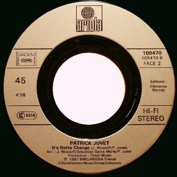 Patrick Juvet : L'amour Avec Les Yeux (7", Single)