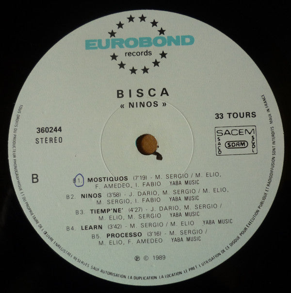 Bisca : Niños (LP, Album)