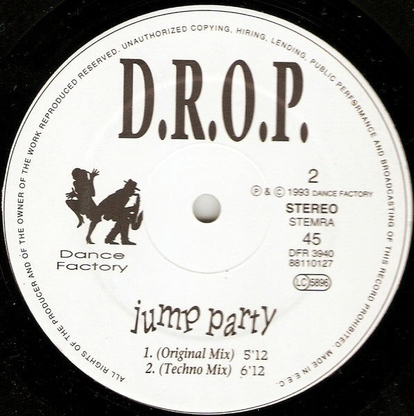Drop (2) : Jump Party (12")