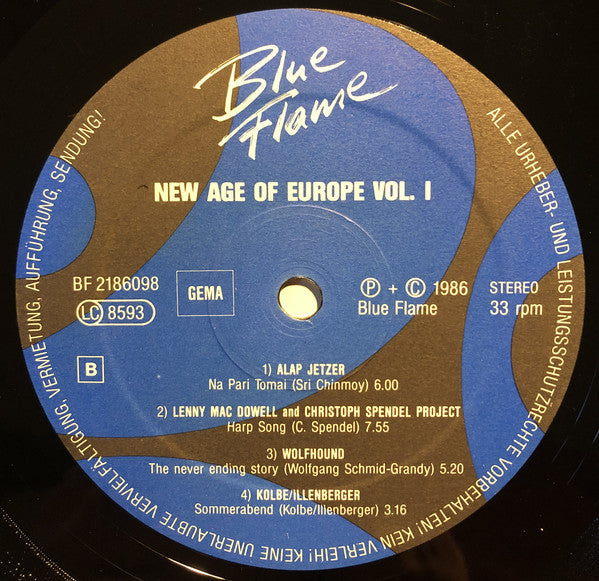 Various : New Age Of Europe Vol. 1 (LP, Comp)