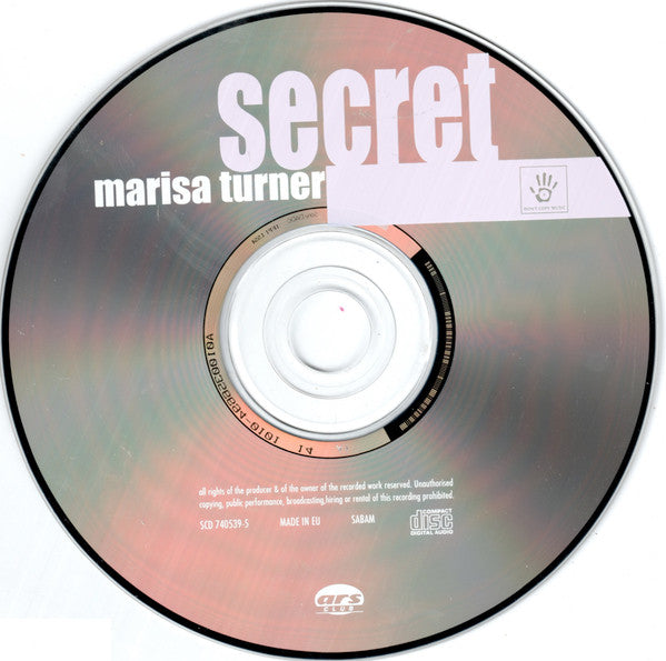 Marisa Turner : Secret (CD, Single, Car)
