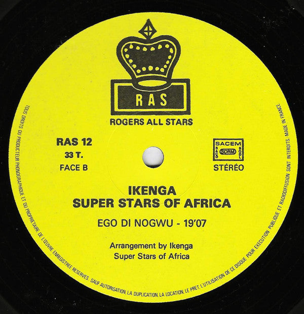 Ikenga Super Stars Of Africa : Ikenga Super Stars Of Africa (LP, Album, RE)