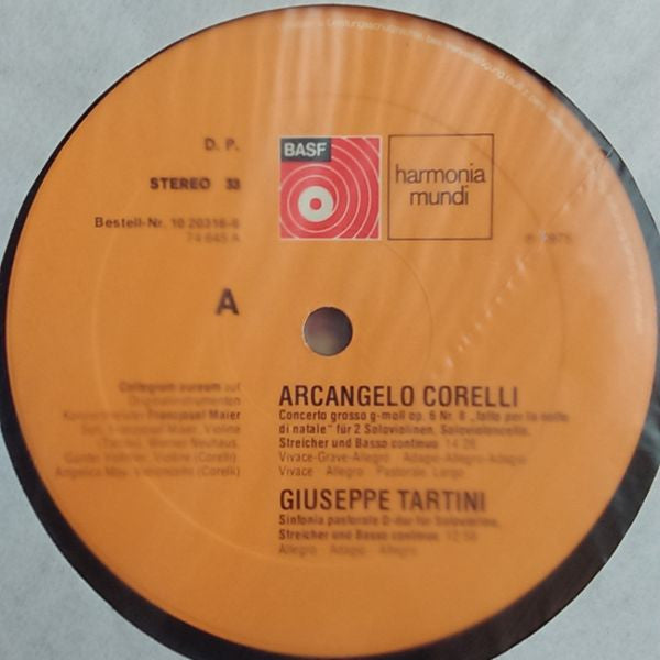 Arcangelo Corelli / Giuseppe Tartini / Johann Christoph Pez / Francesco Manfredini - Collegium Aureum : Weihnachtskonzerte Mit Dem Collegium Aureum (LP, RE)