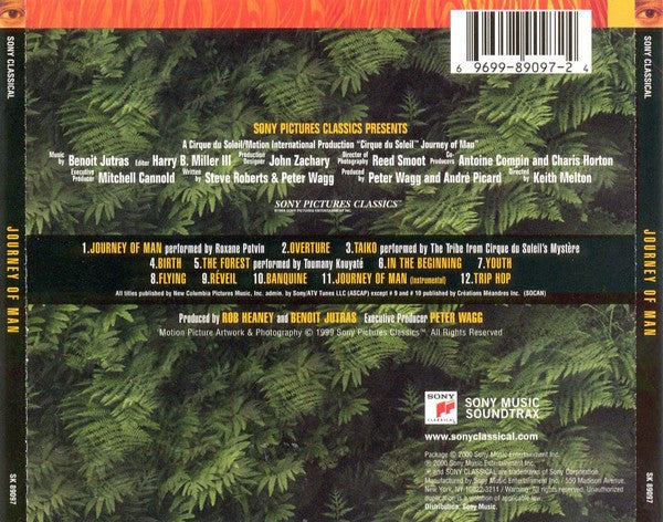 Cirque Du Soleil : Journey Of Man (CD, Album)