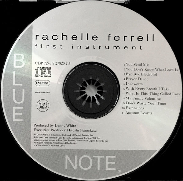 Rachelle Ferrell : First Instrument (CD, Album)