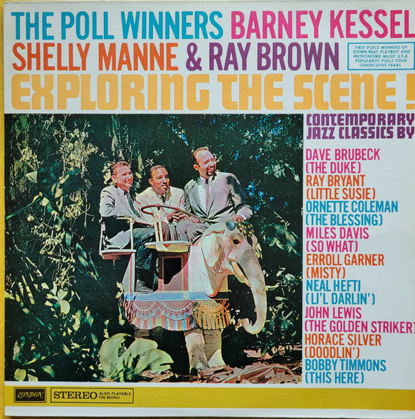 The Poll Winners : The Poll Winners Exploring The Scene (LP, Album, Mono)