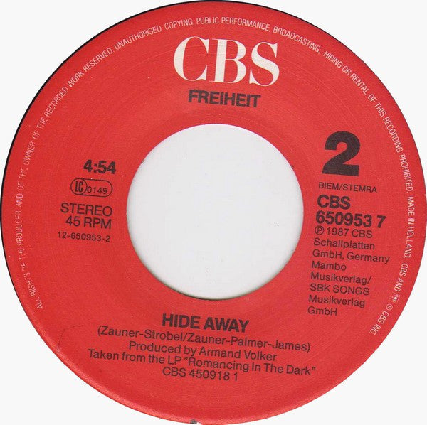 Münchener Freiheit : Play It Cool (7", Single)