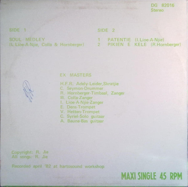 Ex Masters : Soul Medley (12", Maxi)