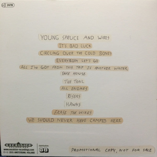 Alamo Race Track : Hawks (CD, Album, Promo)