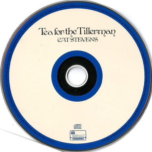 Cat Stevens : Tea For The Tillerman (CD, Album, RE, RM)