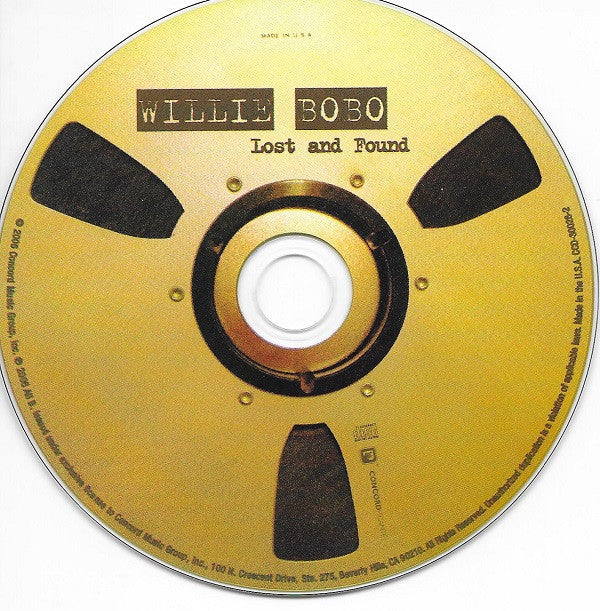 Willie Bobo : Lost And Found (CD, Album)