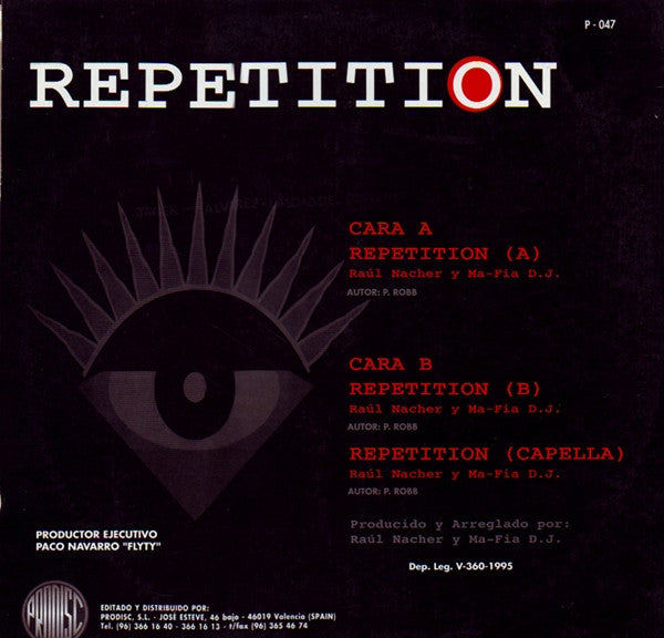 Personal Inc. : Repetition (12")