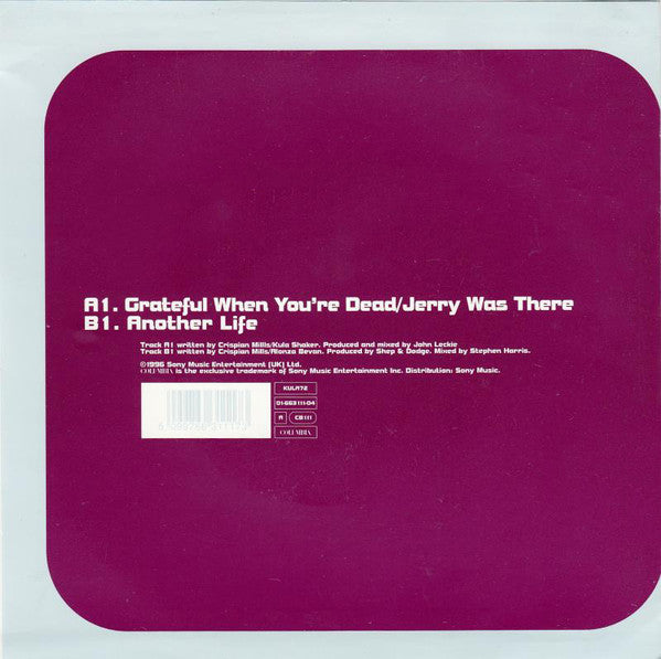 Kula Shaker : Grateful When You're Dead/Jerry Was There (7", Single)