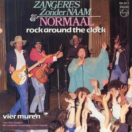 Zangeres Zonder Naam & Normaal : Rock Around The Clock (7", Single)