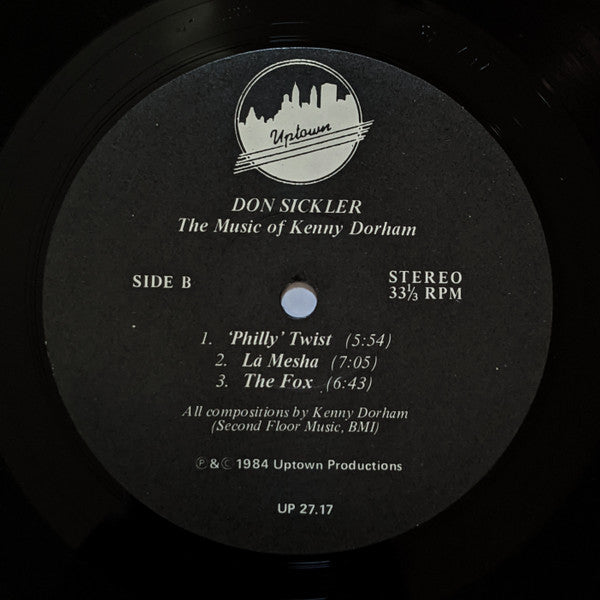 Don Sickler : The Music Of Kenny Dorham (LP, Album)