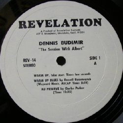 Dennis Budimir : The Session With Albert Vol 1 (LP, Album)