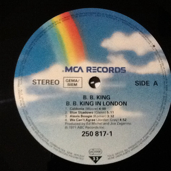 B.B. King : In London (LP, Album, RE)
