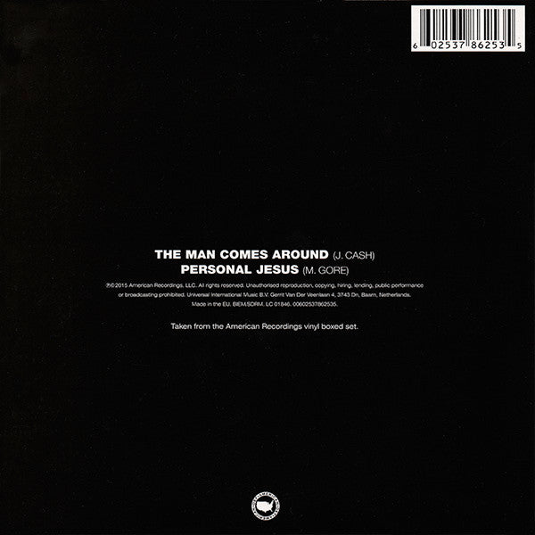 Johnny Cash : The Man Comes Around / Personal Jesus (7", RSD, Single, Ltd, Whi)
