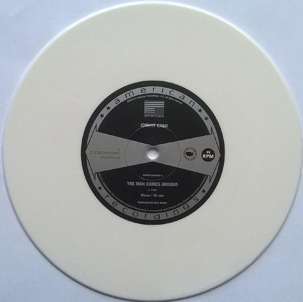 Johnny Cash : The Man Comes Around / Personal Jesus (7", RSD, Single, Ltd, Whi)