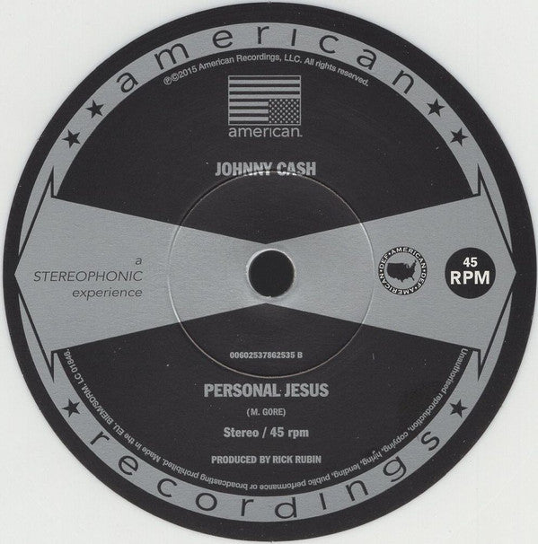Johnny Cash : The Man Comes Around / Personal Jesus (7", RSD, Single, Ltd, Whi)