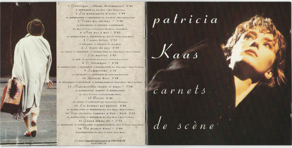 Patricia Kaas : Carnets De Scène (CD, Album)