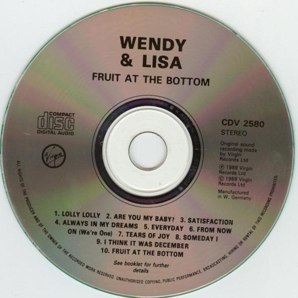 Wendy & Lisa : Fruit At The Bottom (CD, Album)
