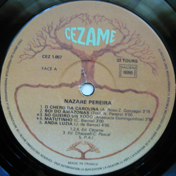 Nazaré Pereira : Nazaré (LP, Album)