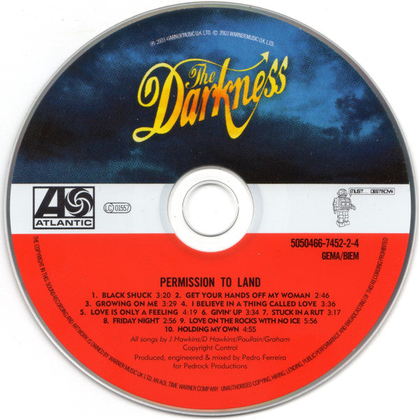 The Darkness : Permission To Land (CD, Album)