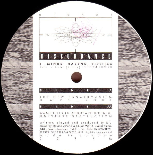 X4U : The New Pangermanism (12")