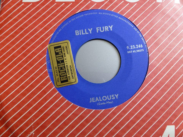 Billy Fury : Halfway To Paradise (7")
