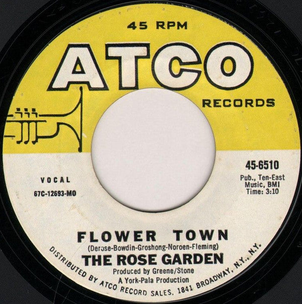 The Rose Garden : Next Plane To London (7", Single, MO )