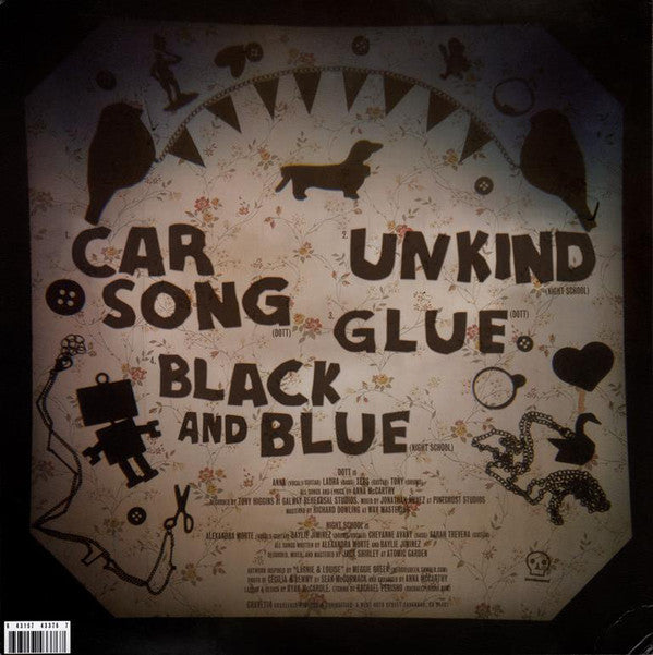 Dott And Night School (4) : Carousel (12", S/Sided, Etch, Ltd, Pin)