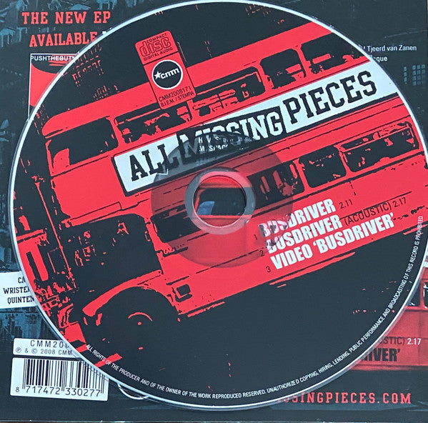 All Missing Pieces : Busdriver (CD, Single)